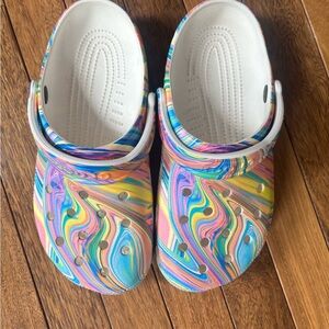 Colorful Crocs Clogs